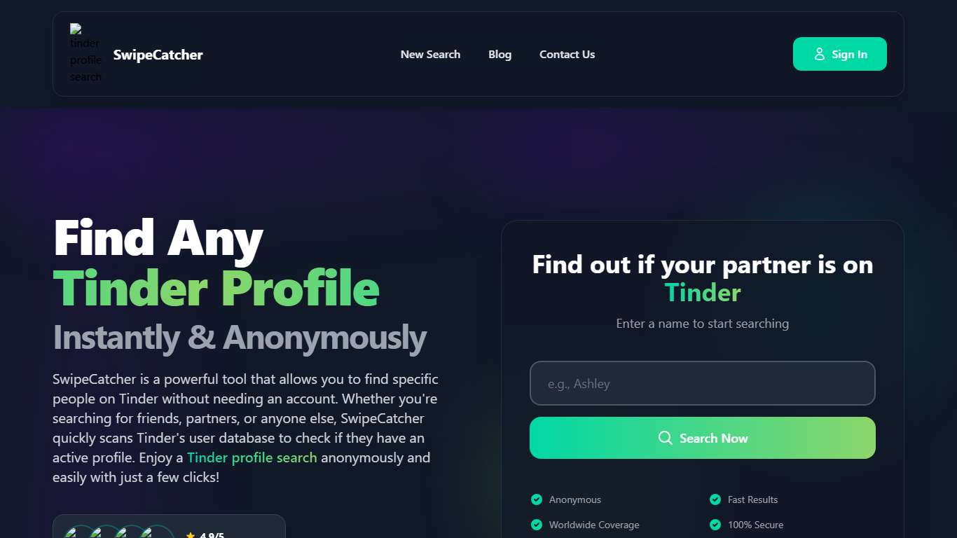 Tinder Profile Search Powerful Tinder Profile Search Engine SwipeCatcher